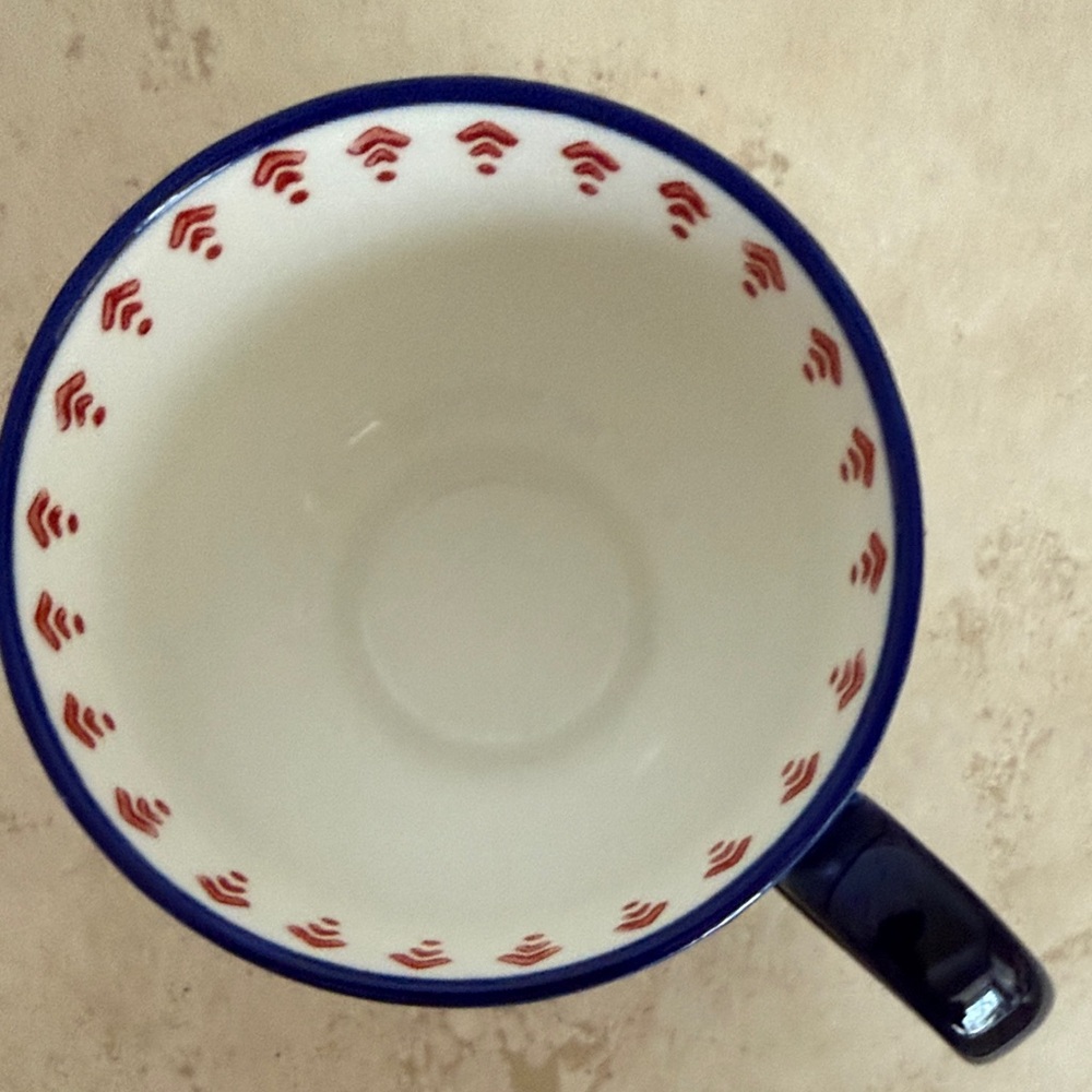 Pier 1 Multicolor Patterned Mug - Picture 2 of 3